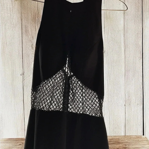 Sean Collection Black Full-Length Formal Dress - Size Medium (C6) - Picture 10 of 11